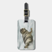 Étiquette À Bagage Sceau de bébé précieux (Devant Vertical)
