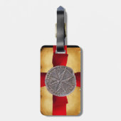 Étiquette À Bagage Sceau de St. Stephen Toscane Médicis (Dos Vertical)