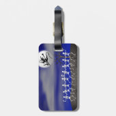 Étiquette À Bagage Scène de la fête d'Halloween (Dos Vertical)