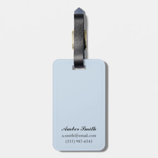 Étiquette À Bagage Scène de surfeur - les Rocheuses (Dos Vertical)