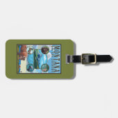 Étiquette À Bagage Scènes d'état du Montana (Devant horizontal)