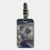 Étiquette À Bagage Schnauzer (Devant Vertical)