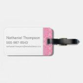 Étiquette À Bagage Scooby-Doo Bisous de papillon (Dos horizontal)