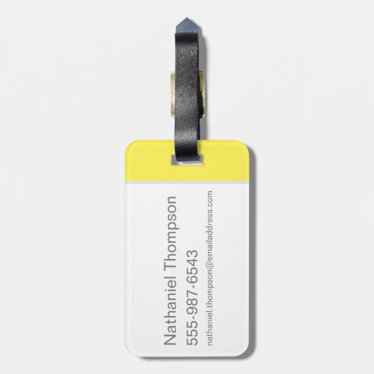 Étiquette À Bagage Scooby-Doo Cuter Plus que mignonne (Dos Vertical)