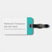 Étiquette À Bagage Scooby-Doo et Shaggy Zoinks! (Dos horizontal)