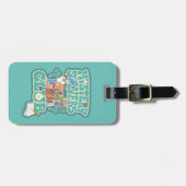 Étiquette À Bagage Scooby-Doo & Gang "Mystery Solvers Club" (Devant horizontal)