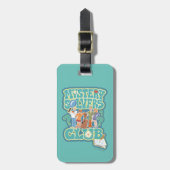 Étiquette À Bagage Scooby-Doo & Gang "Mystery Solvers Club" (Devant Vertical)