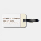 Étiquette À Bagage Scooby-Doo | Gang Traversant "Crystal Cove" (Dos horizontal)