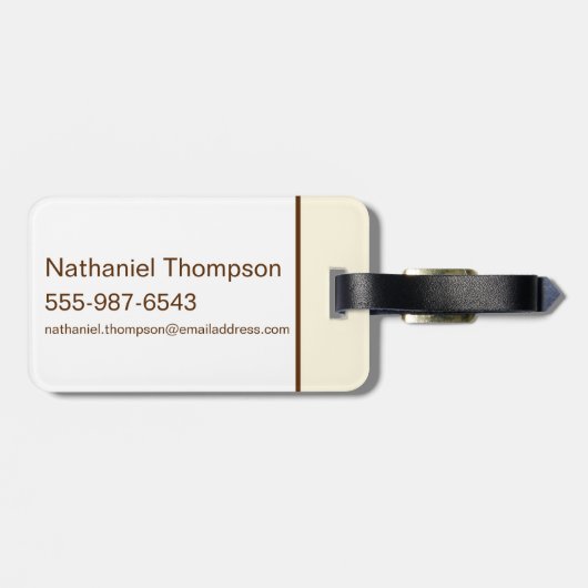 Étiquette À Bagage Scooby-Doo | Gang Traversant "Crystal Cove" (Dos horizontal)