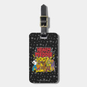 Étiquette À Bagage Scooby-Doo | Graphique "Lourde Médaille" (Devant Vertical)