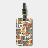 Étiquette À Bagage Scooby-Doo Halloween Photos Pattern (Devant Vertical)