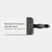 Étiquette À Bagage Scooby-Doo Halloween Snack Logo (Dos horizontal)