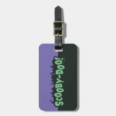 Étiquette À Bagage Scooby-Doo ! Logo Monster Silhouette (Devant Vertical)