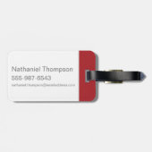 Étiquette À Bagage Scooby-Doo Où Êtes-Vous Graphique Tribal (Dos horizontal)