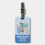 Étiquette À Bagage Scooby-Doo | Ruh Roh Baby Scooby-Doo (Devant Vertical)