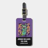 Étiquette À Bagage Scooby-Doo | Ruh Roh Raggy (Devant Vertical)