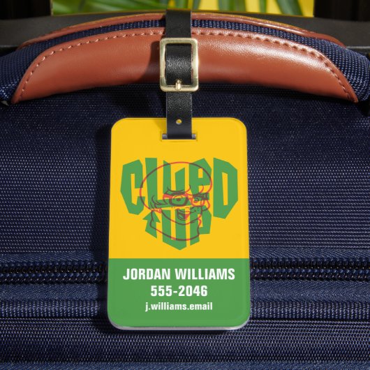 Étiquette À Bagage Scooby-Doo | Velma Cluted Up (Insitu Rectoal 2)