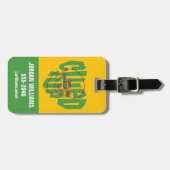 Étiquette À Bagage Scooby-Doo | Velma Cluted Up (Devant horizontal)