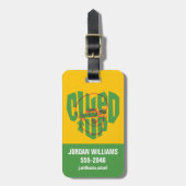 Étiquette À Bagage Scooby-Doo | Velma Cluted Up (Devant Vertical)