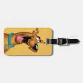 Étiquette À Bagage Scooby Doo Visage Excité (Devant horizontal)