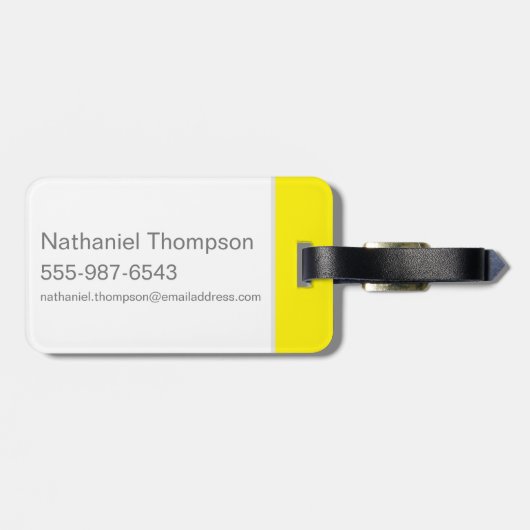 Étiquette À Bagage Scooby et le graphique "Get Up & Run" (Dos horizontal)