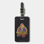 Étiquette À Bagage Scooby | "Meddling Ginger" Daphné (Devant Vertical)