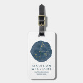 Étiquette À Bagage Scorpio (Devant Vertical)