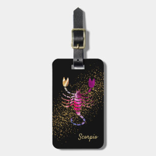 Étiquette À Bagage Scorpio - Horoscope Zodiaque - Scorpion