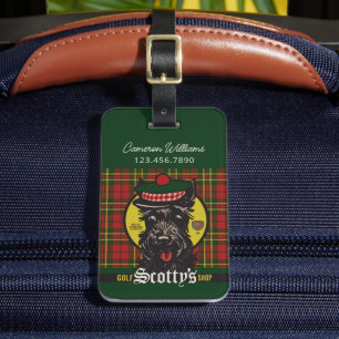 Étiquette À Bagage Scotty's Golf Shop