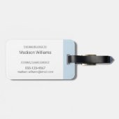 Étiquette À Bagage Scout & Gumboot Kids (Dos horizontal)