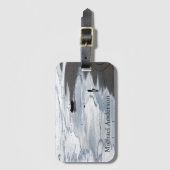 Étiquette À Bagage Sea coming to shore - étiquette de bagage personna (Devant Vertical)