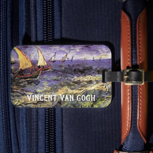 Étiquette À Bagage Seasons à Saintes Maries par Vincent van Gogh (Insitu Rectoal 4)