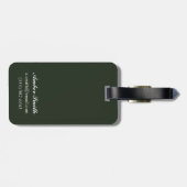 Étiquette À Bagage Seattle, Washington - vue du centre ville (Dos horizontal)