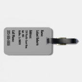 Étiquette À Bagage Secret Beach Hawaiian Surfboards - Neutral (Dos horizontal)