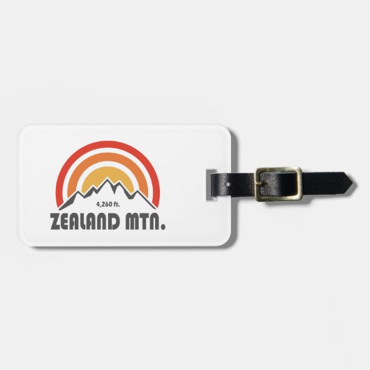 Étiquette À Bagage Seeland Mountain New Hampshire (Devant horizontal)