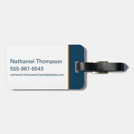 Étiquette À Bagage Seinfeld | Graphique de typographie "Ces Pretzels" (Dos horizontal)