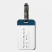 Étiquette À Bagage Seinfeld | Kramer & Newman's Recycling Co. (Dos Vertical)