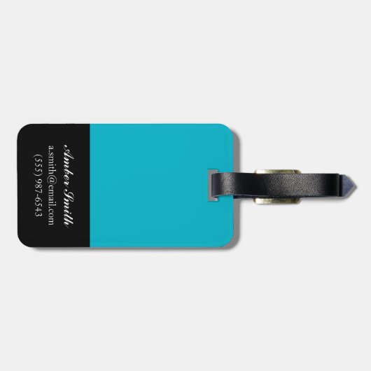 Étiquette À Bagage Sélection arbitraire I (Dos horizontal)