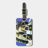 Étiquette À Bagage S'élever haut (Devant Vertical)