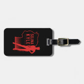 Étiquette À Bagage Selina Kyle Catwoman - logo (Devant horizontal)