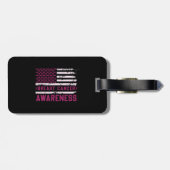 Étiquette À Bagage sensibilisation au cancer du sein (2) (Dos horizontal)