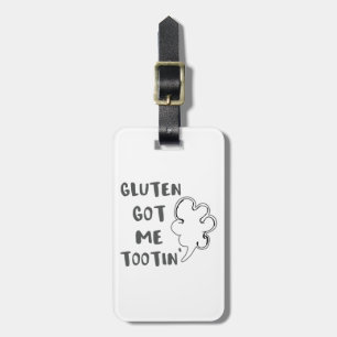 Étiquette À Bagage Sensibilisation au coeliaque Gluten Me Dotent