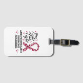 Étiquette À Bagage Sensibilisation au syndrome antiphospholipidique (Devant Horizontal)