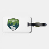 Étiquette À Bagage Sentier Burke-Gilman (Dos horizontal)