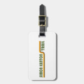 Étiquette À Bagage Sentier Simon Kenton Ohio (Devant Vertical)