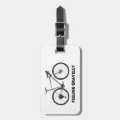 Étiquette À Bagage Sentir le cyclisme Gravelly (Devant Vertical)