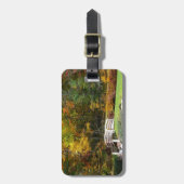 Étiquette À Bagage Sept Sources Pont D'Automne I Paysage D'Automne (Devant Vertical)