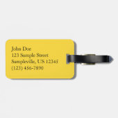 Étiquette À Bagage Sept sources Pont d'automne III Paysage d'automne (Dos horizontal)