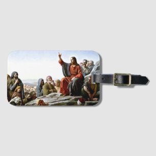 Étiquette À Bagage Sermon sur le Mont - Carl Bloch peinture
