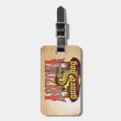 Étiquette À Bagage Serpent de chien de la Garde de l'Arizona (Devant Vertical)